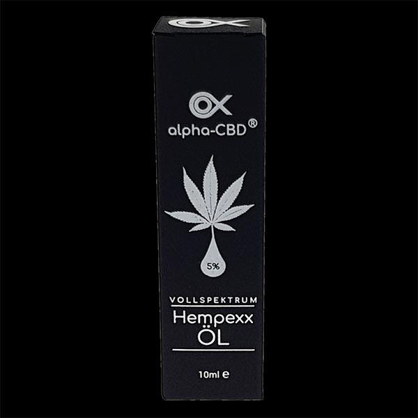 alpha-CBD® Hempexx Öl 5% 10 ml